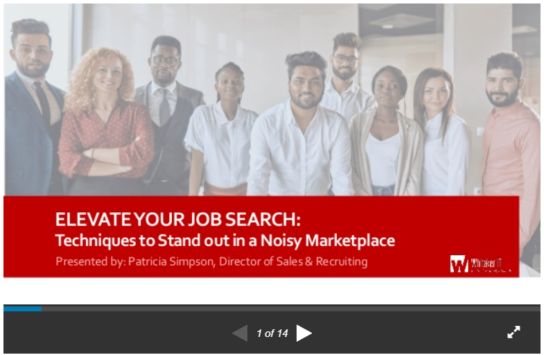 Wit - Slideshare Elevate Job Search
